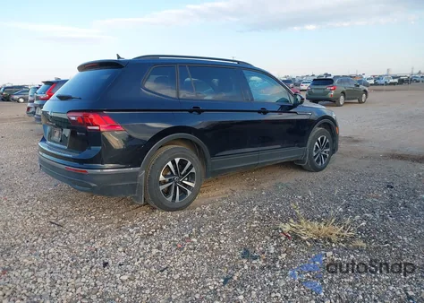 2024 Volkswagen Tiguan 2.0T S z USA, uszkodzony, nr VIN 3VVFB7AX0RM114553